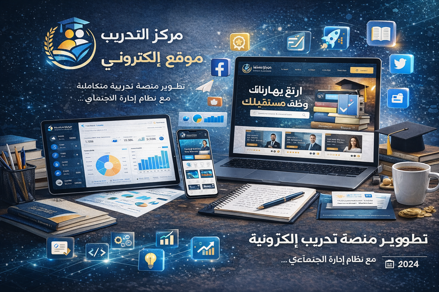 منصة التدريب الإلكتروني